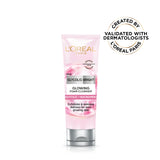 L’Oréal Paris, Glycolic-Bright Daily Glowing Foam Cleanser, with Glycolic Acid and Niacinamide, to Exfoliate and Remove Dullness for Even Glowing Skin, 100ml