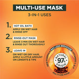 Garnier Ultra Doux Vegan Hair Food Papaya and Amla 3-in-1 Treatment Mask