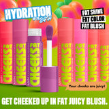 Fat Cheeks Juicy Blush, Liquid Blush, 12 HR Wear
