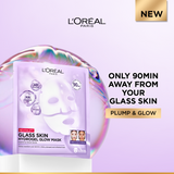 Revitalift Glass Skin Hydrogel Glow Mask, Transform Your Skin For A Dewy, Plumped, Glass Skin In Only 90 Minutes, 1pc.