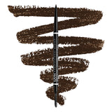 Micro Brow Pencil, Ultra-Fine, Dual-Ended, Precise Eyebrow Pencil with Retractable Tip and Spoolie Brush