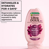 Ultra Doux Grape Moisture - Hydrating Regenerative Conditioner for Dehydrated Hair.