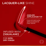 L’Oréal Paris Infallible Laque Resistance Liquid Lipstick, 16H Lacquer-Like Shine Finish Longwear & Transferresistant