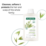 Ultra-Gentle Shampoo with Oat Milk - Family Use Trio Pack