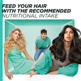 Garnier Ultra Doux Aloe Vera Vegan Hair Food 3in1 Mask for dehydrated hair, Boosted with Vitamins C, E & F