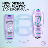 L’Oréal Paris Elvive Hyaluron Pure Purifying Shampoo for Oily Roots And Dehydrated Length