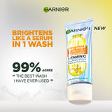Fast Bright Serum Cleanser - Dual Action Foam Cleanser, Brightens in 1 Wash - For All Skin Types, Even Sensitive Skin