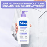 Mixa Panthenol Comfort Body Lotion - Anti-Scratching Cream - For Dry Skin, Atopy Prone Skin and Eczema