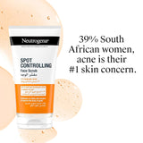 Spot Controlling Oil-Free Facial Scrub