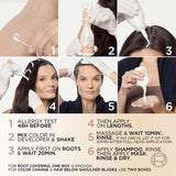 L’Oréal Paris Excellence Crème Universal Nudes Hair Coloration, Ammonia-free Conditioning Coloration with Micro Keratin for Long-lasting 100% Grey Coverage Natural Coloration