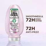 Garnier Ultra Doux Rice Water Infusion & Starch Conditioner, for Long Hair, Smooth and Shine