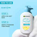 Fast Clear Gentle Cleanser Hydrating Face Wash for Acne Prone Skin