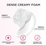 L’Oréal Paris, Glycolic-Bright Daily Glowing Foam Cleanser, with Glycolic Acid and Niacinamide, to Exfoliate and Remove Dullness for Even Glowing Skin, 100ml