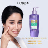 Hyaluron Expert Oil Control Deep Cleansing and Hydrating Gel, With Hyaluronic Acid and Salicylic Acid, for Combination to Oily Skin - 200ml