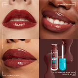 Lip IV Hydrating Gloss Stain, Lip Gloss, Up to 12HR Hydration, High Pigment, Wet Shine Finish