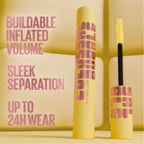 The Colossal Bubble Washable Mascara, Buildable Mascara Volume and Length Formula for Bold, Separated Lashes