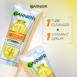 Fast Bright Serum Cleanser - Dual Action Foam Cleanser, Brightens in 1 Wash - For All Skin Types, Even Sensitive Skin