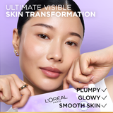 Revitalift Glass Skin Hydrogel Glow Mask, Transform Your Skin For A Dewy, Plumped, Glass Skin In Only 90 Minutes, 1pc.