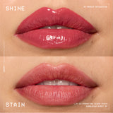 Lip IV Hydrating Gloss Stain, Lip Gloss, Up to 12HR Hydration, High Pigment, Wet Shine Finish