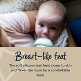 Closer To Nature Teats Medium Flow 3M+ -Pack of 2