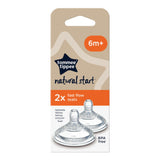 Closer To Nature Fast Flow Teats 6M+ - Pack of 2