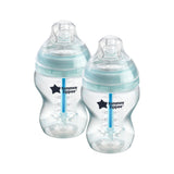 Advanced Anti-Colic Baby Bottles (0M+) - Pack of 2