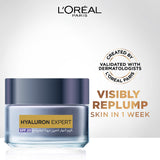 L'Oréal Paris Hyaluron Expert Moisturiser and Plumping Anti-Aging Day Cream with Hyaluronic Acid