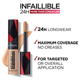 L’Oréal Paris Infallible Full Wear Waterproof Concealer Up To 24h Full Coverage-Flawless Matte Finish