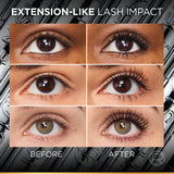 L’Oréal Paris Telescopic Extensionist Mascara for 24H Long-Lasting Curl, Volume, and Exceptional Lengthening Eyelashes with Eyelash-Extension Effect