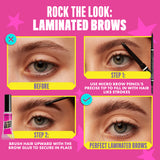 Micro Brow Pencil, Ultra-Fine, Dual-Ended, Precise Eyebrow Pencil with Retractable Tip and Spoolie Brush
