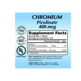 Chromium Picolinate 400mcg