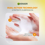Fast Bright Serum Cleanser - Dual Action Foam Cleanser, Brightens in 1 Wash - For All Skin Types, Even Sensitive Skin