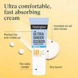 Ultra Sheer Hydration Cream SPF50