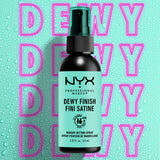Makeup Setting Spray - Dewy Finish, Long-Lasting Face Mist for up to 16HR Wear