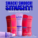 Smushy Matte Lip Balm, Soft Diffused Color, Matte Finish