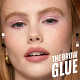 The Brow Glue Extreme Hold Eyebrow Setting Gel, 16 Hour Hold, Vegan Formula, Natural Finish, Brush Applicator
