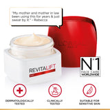 L’Oréal Paris, Revitalift Hydrating and Moisturizing Day Cream, for Wrinkles Reduction and Skin Elasticity Improvement, Formulated with Pro-Retinol, 50ml