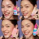 The Face Glue Setting Spray, Transfer-Resistant Waterproof Setting Spray, Up to 24HR Make Up Wear