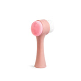 Natural Fiber Facial Brush 2in1