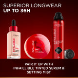 L’Oréal Paris Infaillible 24H Power Glow Loose Powder in Mesh, Pore Blurring, Radiant Glow, and Hydrating Formula