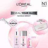 Glycolic Bright Face Serum & Glycolic-Bright Anti-Dark Spot Exfoliant Peel & lycolic Bright Anti-Dark Spot Daily UV Fluid Trio