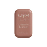 Buttermelt Bronzer, Powder Bronzer, 12 HR Wear, Fade Resistant & Transfer Resistant, Buildable, Vegan