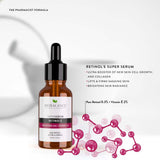 Pure Retinol 0,3% + Vitamin E 2% Super Serum - Anti-Wrinkle
