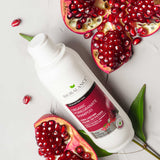 Organic Pomegranate Shampoo Perfect For Weak, Damaged & Colour-Treated Hair