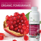 Organic Pomegranate Shampoo Perfect For Weak, Damaged & Colour-Treated Hair