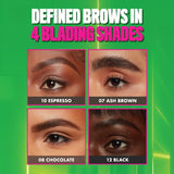 Blade & Shade, Dual Edged Brow Pencil, Up to 16HR wear, Smooth-glide pigment