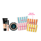Flawless Fit Me Concealer & Fit Me Matte Poreless Liquid Foundation & Fit Me- Perfect Matte Finish & Poreless Powder Trio