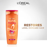 L’Oréal Paris - Elvive - Dream Long - Restoring Shampoo for Long, Damaged Hair- Infused with Keratin and Castor Oil