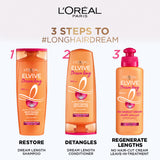 L’Oréal Paris - Elvive - Dream Long - Restoring Shampoo for Long, Damaged Hair- Infused with Keratin and Castor Oil