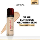 L’Oréal Paris Makeup Infallible 32H Freshwear Longwear Liquid Foundation, Vitamin C, SPF25